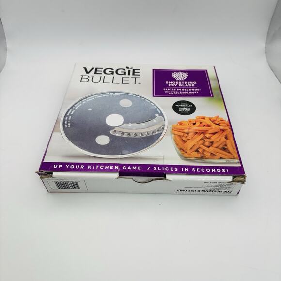 Magic Bullet Veggie Bullet VB-101 Shoestring Fry Blade VBR-U0206 ~ NEW, UNUSED - Picture 2 of 11